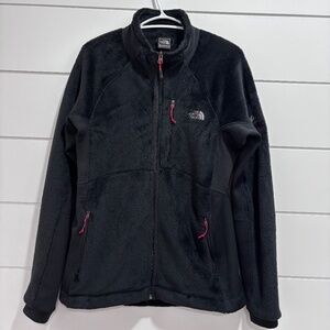 The North Face summit series soft black full zip jacket size XL